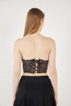 The Ava Shaped Bodice Front/Back Lace Corset 1395