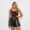 The Parker pink floral velvet corset 1670