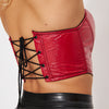The Britney patent red corset 1815